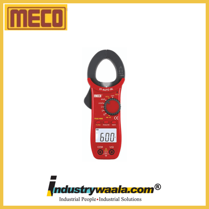 Meco 27-AUTO BL Digital Clampmeters / Tongtesters (AC) - Small
