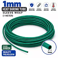 1mm Heat Shrink Tube Sleeve Wrap (1 meter)