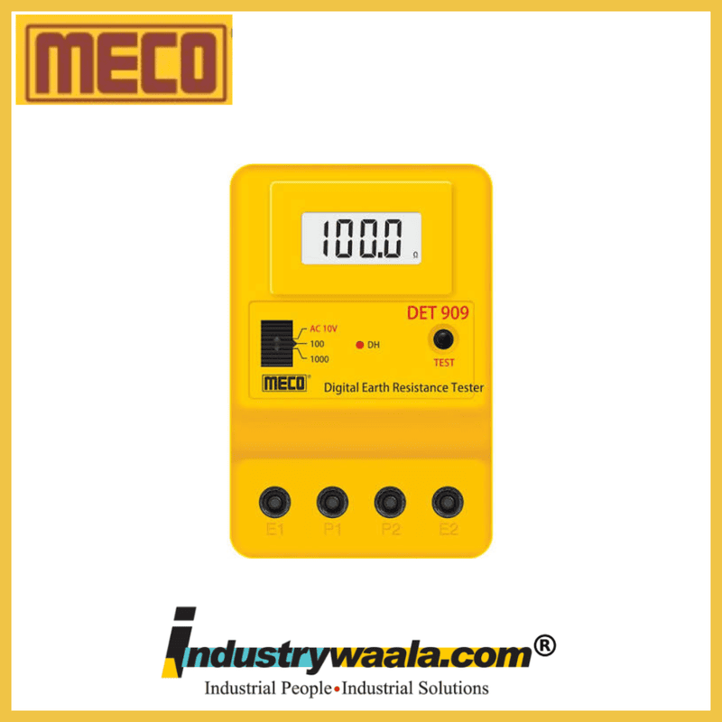 Meco DET 909 Digital Earth / Ground Resistance & Leakage Current Testers