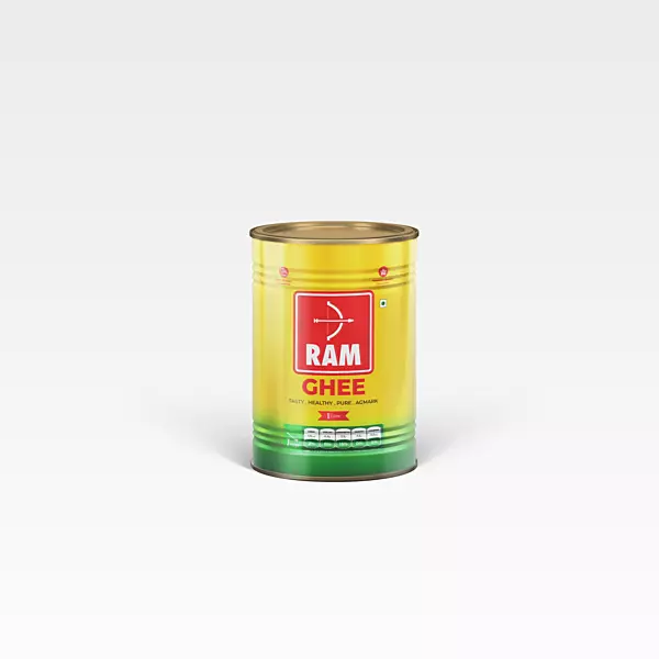 Ram Cow Ghee 1L Tin