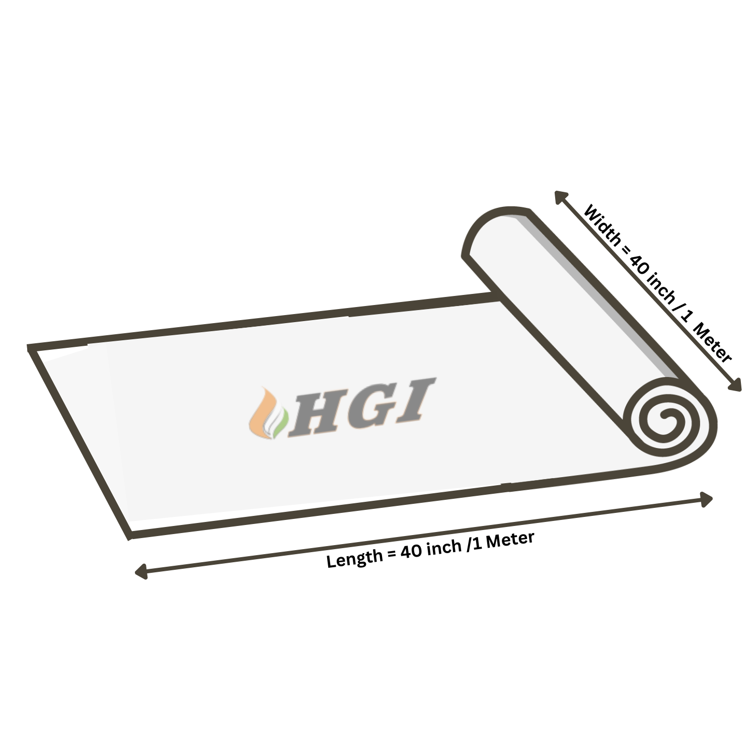 SF939-1M Width Transfer Printing Film