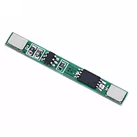1S 3.7V 2A 1MOS BMS Li-ion 18650 Battery Protection Board