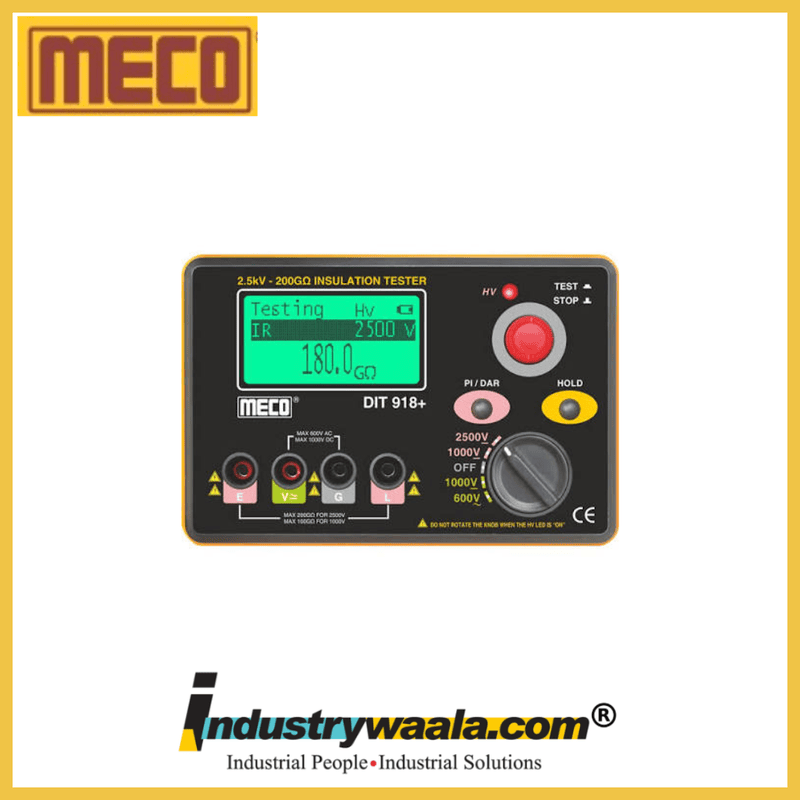 Meco DIT 918+ Digital Insulation Testers
