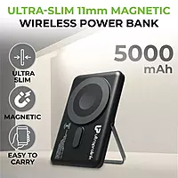 UltraProlink UM1128 - Juice-Up Swipe Magnetic Powerbank with Wallet (Black)