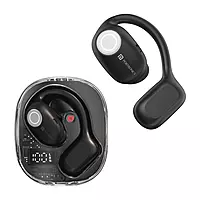POR 2631 Harmonics Twins 30 OWS Earbuds – Bluetooth 5.3 | Out-Ear Design | Bass| Black