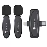 VlogMate Wireless Microphone – Type-C & 8-Pin Receiver | 30m Wireless Range
