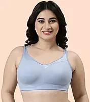 Enamor Full Support Super Lift Women's Cotton Everyday Minimizer Bra A112