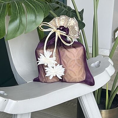 1/2 KG PURPLE TISSUE BATWA