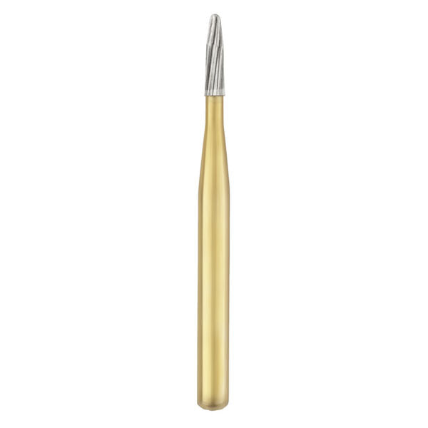 SS White Flame Finishing Bur #7108 12-Blade Carbide FG – Pack of 10