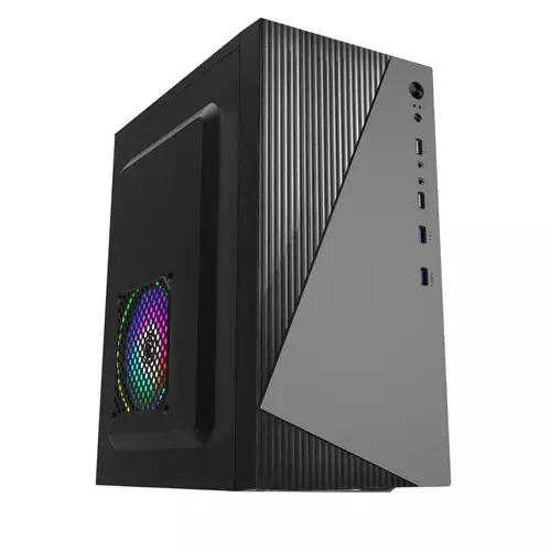 Lapcare Platina‑111 Mid-Tower PC Case with SMPS