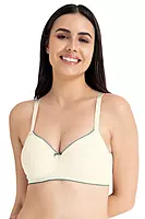 Amante Casual Chic Solid Padded Non Wired T Shirt Bra 10901