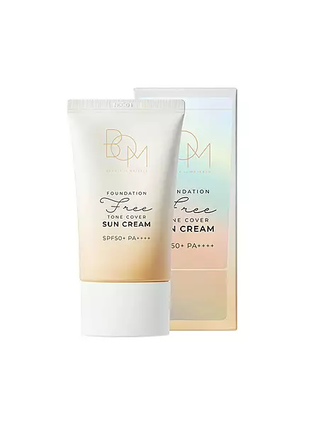 B.O.M - FOUNDATION FREE TONE COVER SUN CREAM SPF50+PA++++