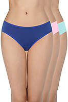 Items to be grouped	SKU  AMANTE Solid Low Rise Assorted Bikini Panties (Pack of 3 Colors & Prints May Vary) 33002