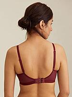 Nykaa Breathe Cotton Triangle Cup Padded Non Wired T-Shirt Bra NYB003