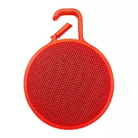 Lapcare Go Beat LBS‑040: 5 W RMS Bluetooth hook speaker with IPX6 water-resistant design, up to 4 hr playback, built-in mic for hands-free calling, compact portable build.