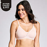 Nykaa Breathe Cotton Triangle Cup Padded Non Wired T-Shirt Bra NYB003 