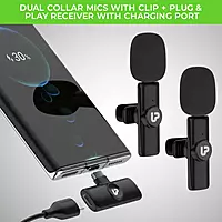 UltraProlink UM1191-1 - Sonic Duet Dynamic Wireless Microphone Set