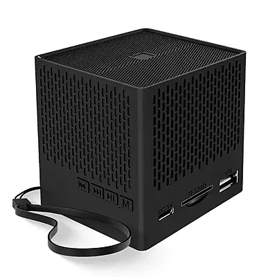 Kube LBS-702 5W Portable Bluetooth Speaker – Mic | BT 5.3 | Multi-Connectivity