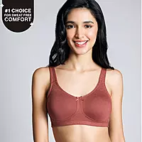 Nykd By Nykaa No Sweat Breast Separating Breathe Cotton Non Padded Non Wired Bra - NYB105