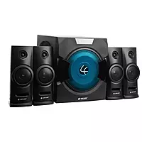 Lapcare Audi 24 LHT-060 offers 100W output, RGB lighting, AUX/USB/FM input, Bluetooth, and remote control. Enjoy immersive cine-style sound.