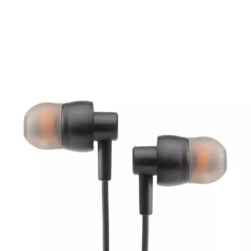 Lapcare Woodbuds‑V LBD‑303 Wired Earphones with Mic | In‑Ear Stereo Sound, Wooden Finish, Deep Bass, 3.5 mm Jack & Inline Controls – Ideal for Music, Calls & Travel