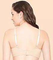 Enamor Ultra-Smoothing Women's Cotton Everyday T-Shirt Bra - No-Pinch, Hidden Lift, Non Padded, Wirefree, High Coverage - A027