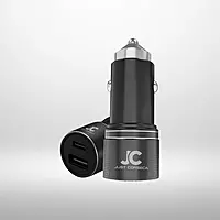 Just Corseca SSPEED JST976 145W Dual-Port Car Charger – Super Fast Charging | USB Ports