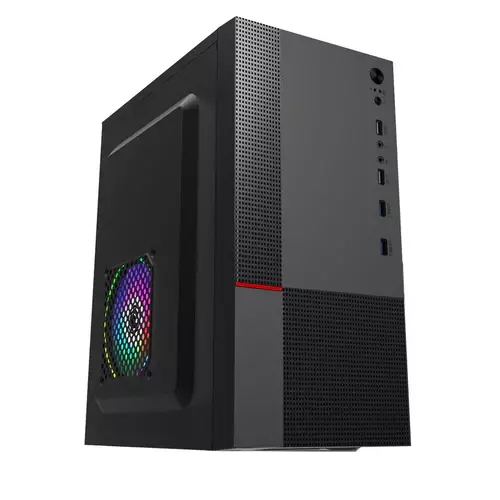 Lapcare Platina‑102 Mid-Tower PC Case with SMPS