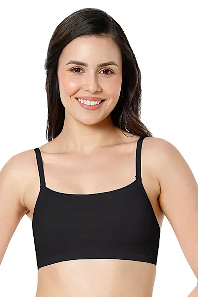  Amante  Solid Non Padded Non-Wired Cami Bra - 89901