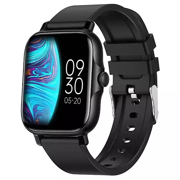 Lapcare Smart Watch Fitso LSW‑003 offers Bluetooth calling, SpO₂, heart rate tracking, AI voice assistant, weather updates, IPS display & IP67 water-resistance