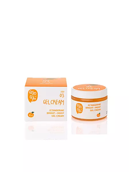 Qyo Qyo - TANGERINE BRIGHT+MOIST GEL CREAM