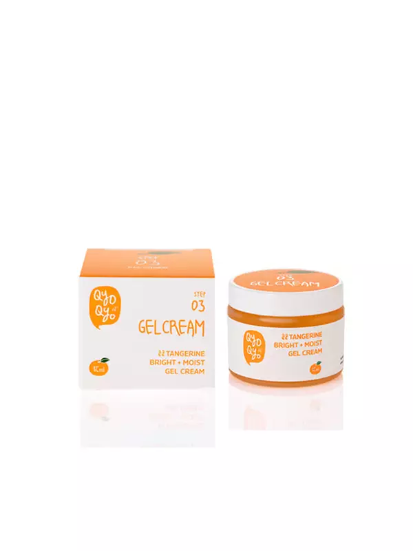 Qyo Qyo - TANGERINE BRIGHT+MOIST GEL CREAM