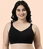 Enamor Full Support Super Lift Women's Cotton Everyday Minimizer Bra A112