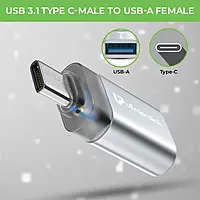 UltraProlink UL1159 C-Adapt USB-C to USB-A OTG Adapter
