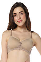 AMANTE Lace Elegance Padded Non-Wired Bra 87701