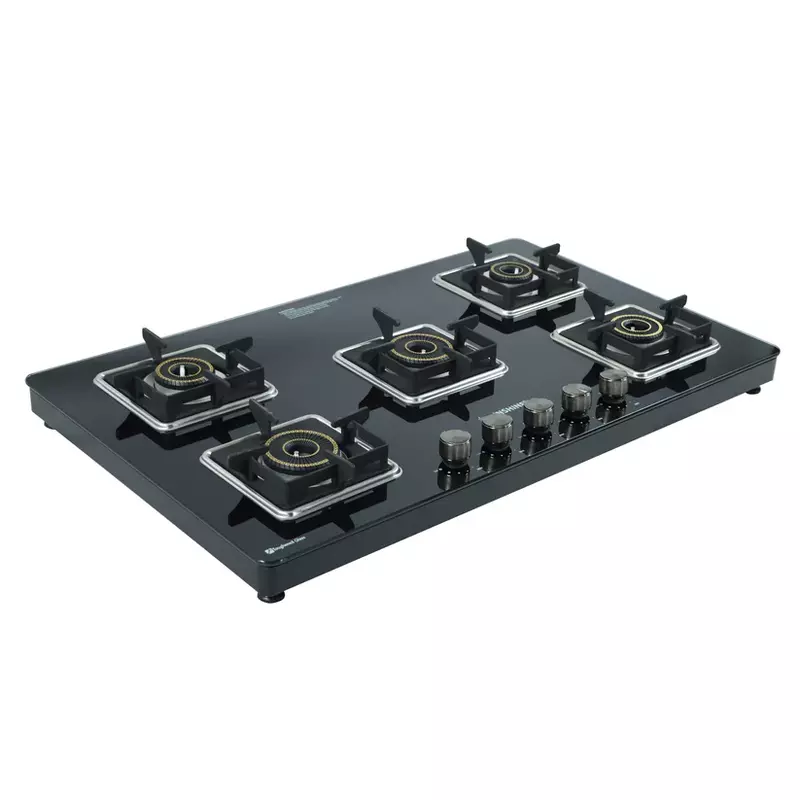 Shine Five Burner Gas Stove | Hob Top Auto Ignition