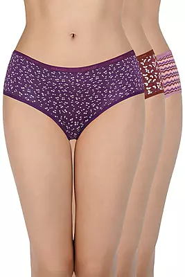 Amante Print Low Rise Hipster Panty - 43101 (Shipped Assorted)