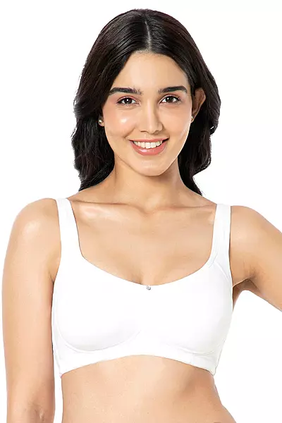  Amante Cotton Super Support Solid Non Padded Non-Wired Bra 93401