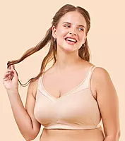 Enamor Full Support Super Lift Women's Cotton Everyday Minimizer Bra A112