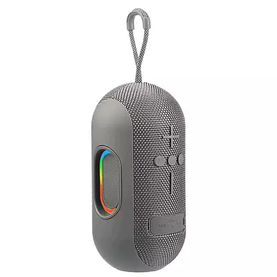 Ozzie LBS-102 10W Bluetooth Speaker – RGB Light | TWS Stereo | 8H Playtime | Grey