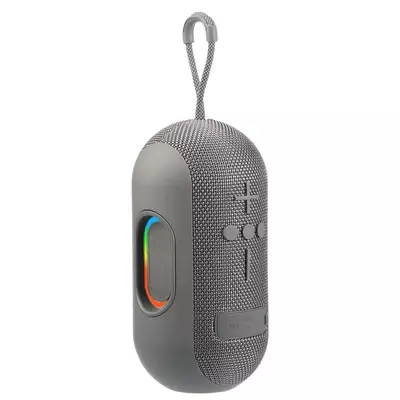 Ozzie LBS-102 10W Bluetooth Speaker – RGB Light | TWS Stereo | 8H Playtime | Grey