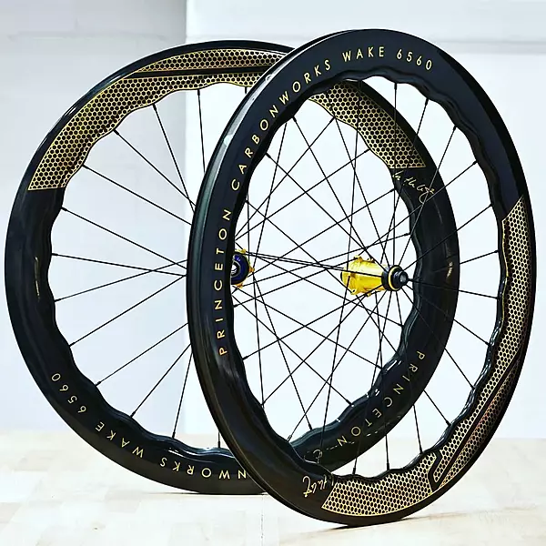 pcw wheelset wake6560 strada CHROME decal chris king R45D ceramic DBCL black XDR