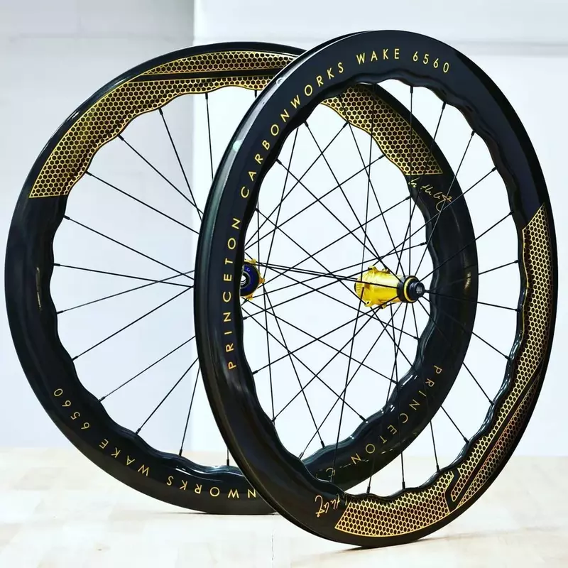 pcw wheelset wake6560 strada CHROME decal chris king R45D ceramic DBCL black XDR