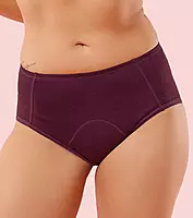Enamor Bamboo Cotton Period Panty - Mid Waist, Full Back Coverage, Extended Protective Lining with Extra Layer at the Crotch IP12