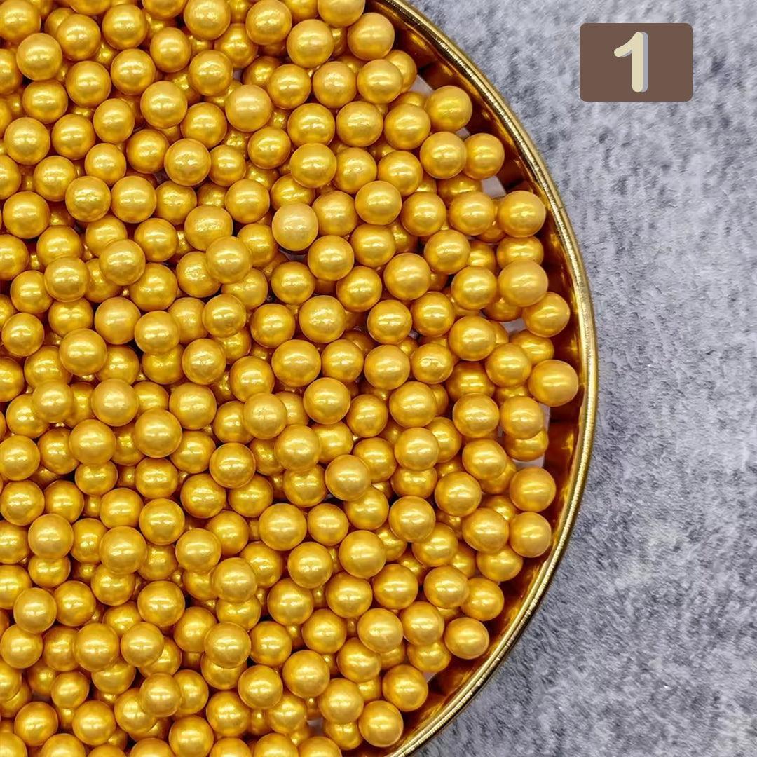 Gold Balls Sprinkles Medium