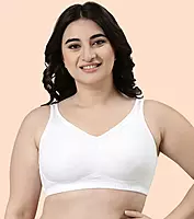 Enamor Full Support Super Lift Women's Cotton Everyday Minimizer Bra A112