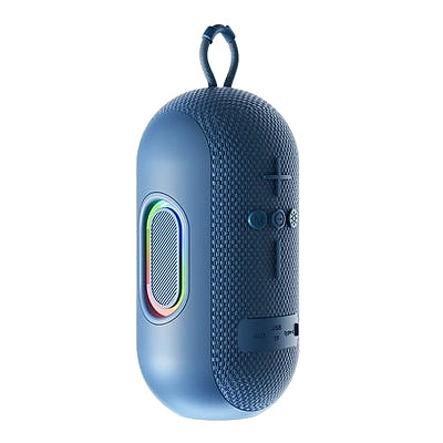 Ozzie LBS-102 10W Bluetooth Speaker – RGB Light | TWS Stereo | 8H Playtime | Blue