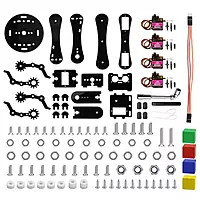 ESP32 5-DOF Robot Arm Kit Expansion Pack for QD001 (Without Car) ESP32 5-DOF Robot Arm Kit Expansion Pack for QD001 (Without Car)