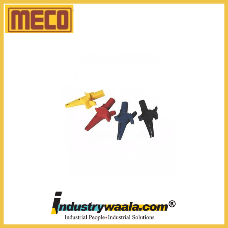 Meco ALLIGATOR CLIP (R,Y,B,N) FOR 5850 Power and Harmonics Analyzers / Testers