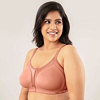 Nykd By Nykaa Everyday Cotton M-Frame Bounce Control Non-Padded Non-Wired Bra NYB101